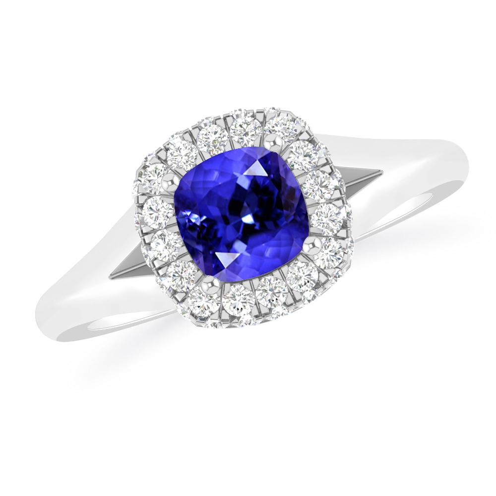 White Gold - Tanzanite