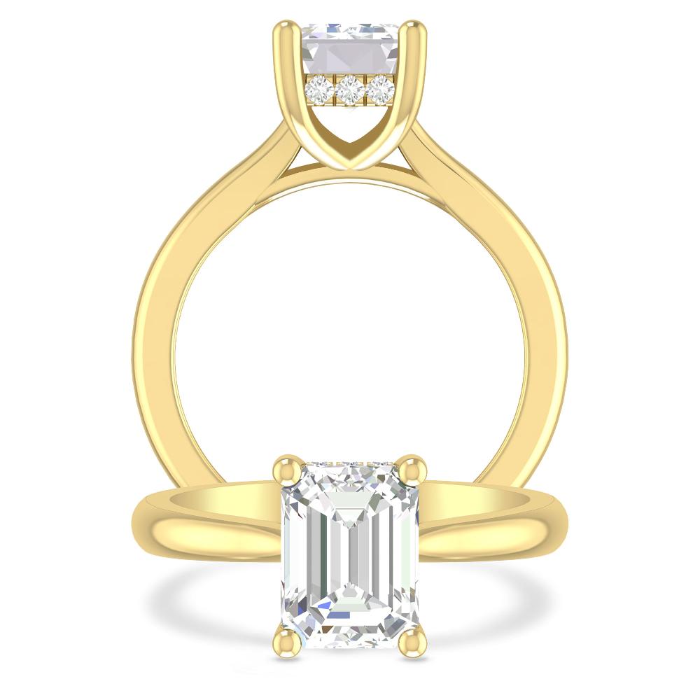 Yellow Gold - 2 5/8
