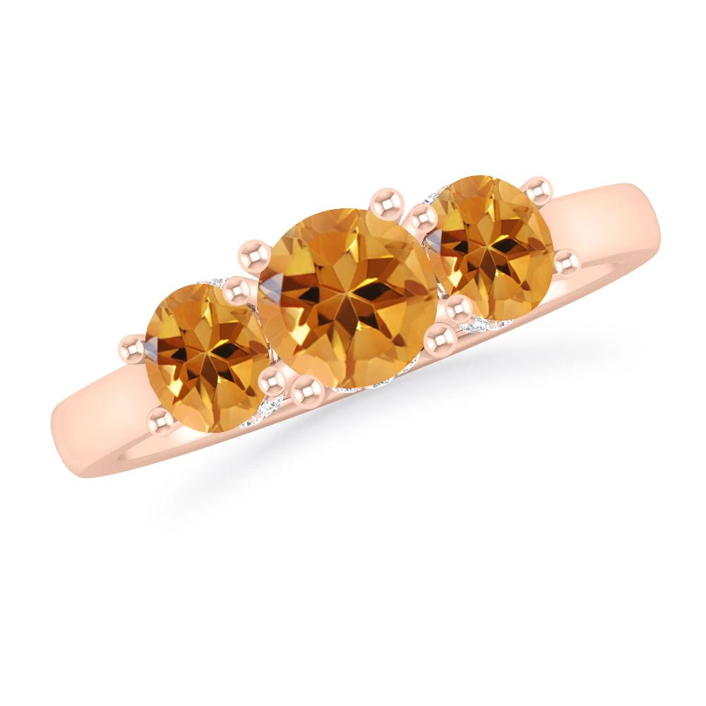 Rose Gold - Citrine