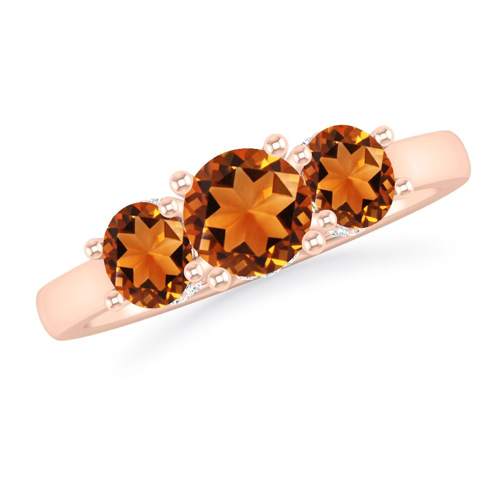 Rose Gold - Citrine