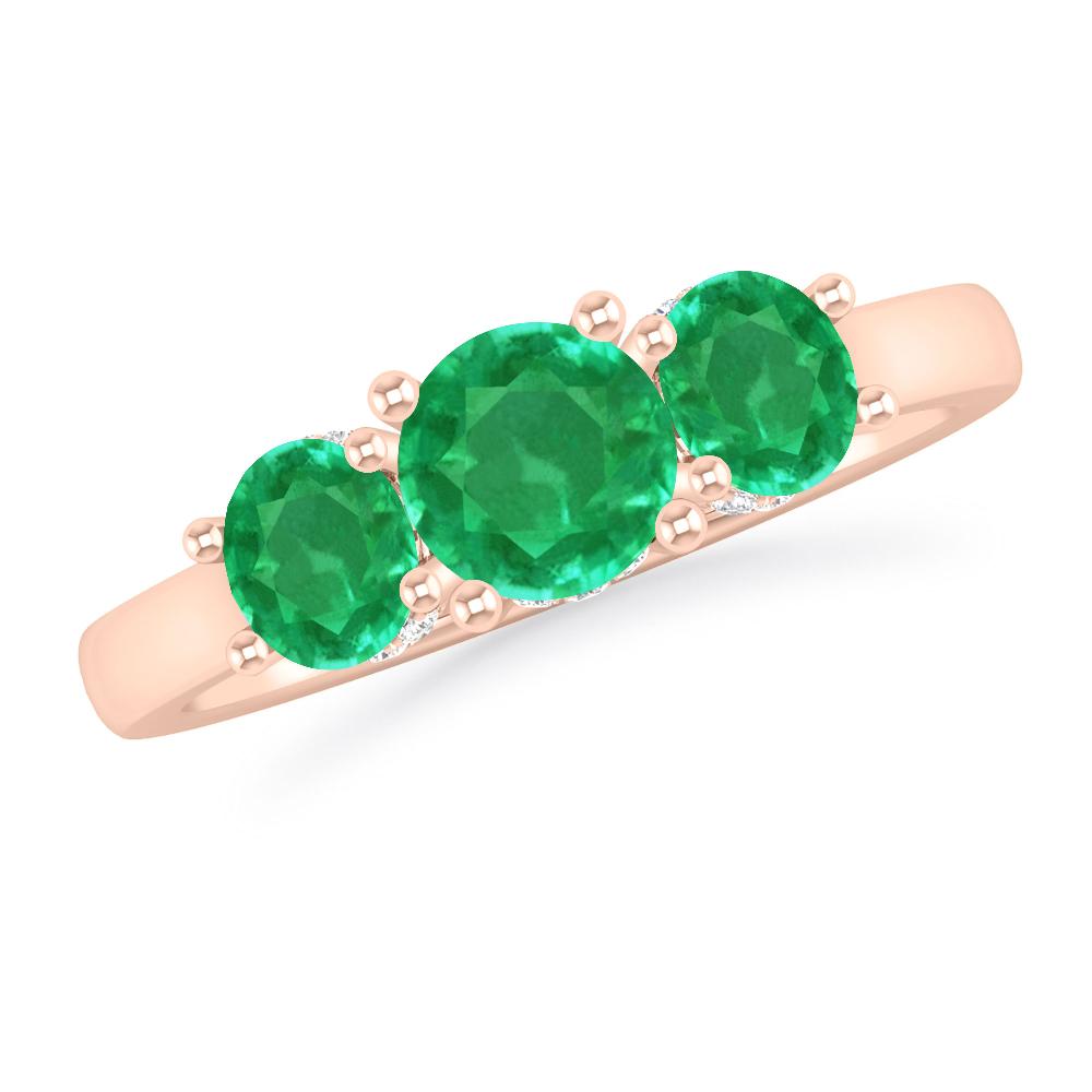 Rose Gold - Emerald