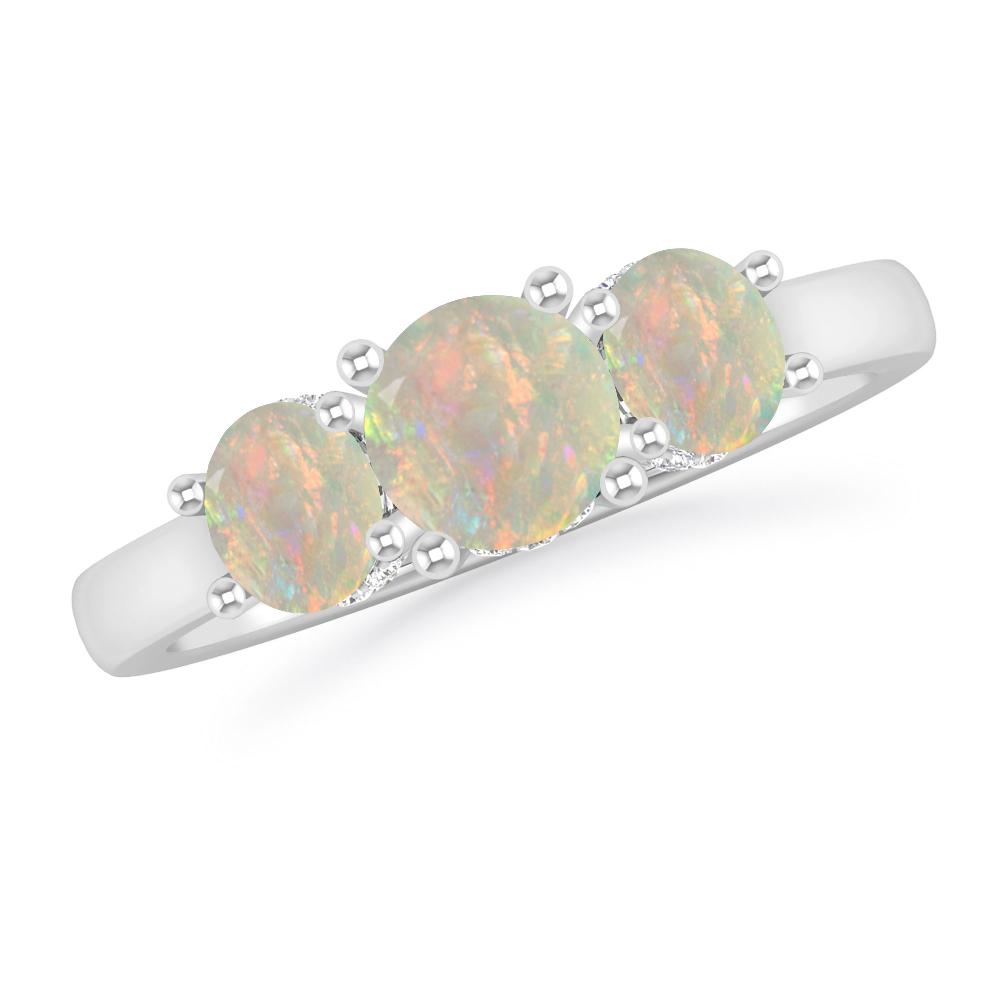 White Gold - Opal