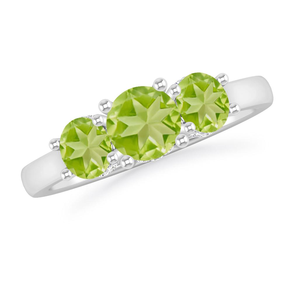 White Gold - Peridot