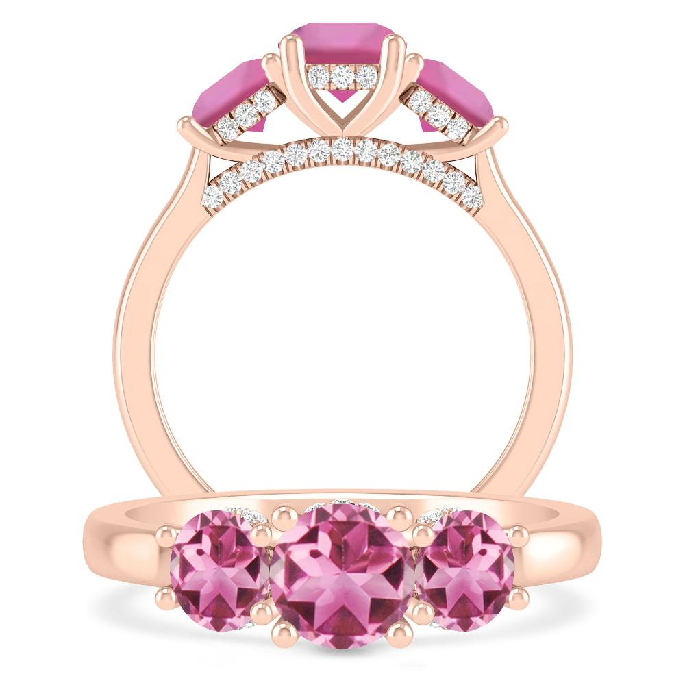 Rose Gold - Pink Tourmaline