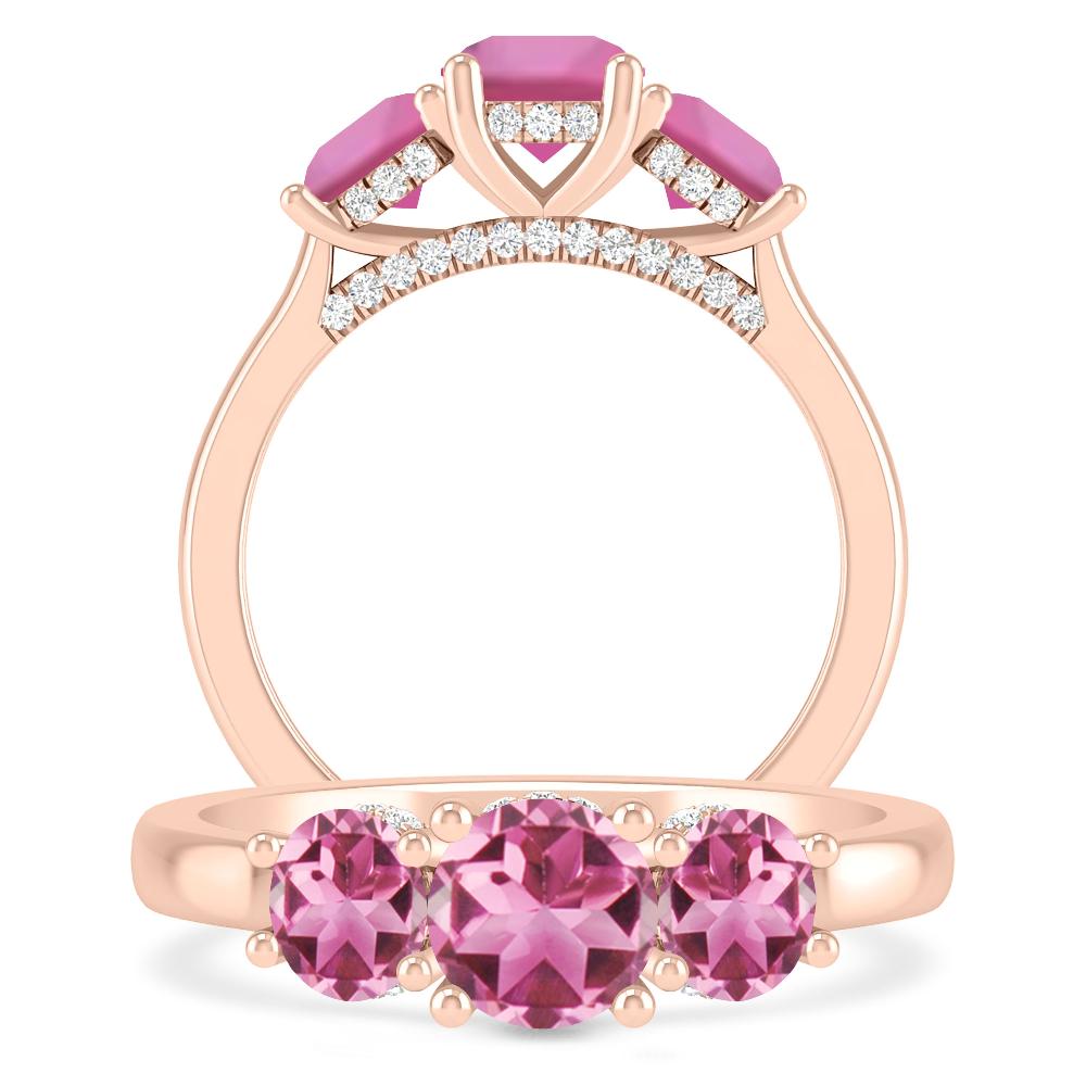 Rose Gold - Pink Tourmaline