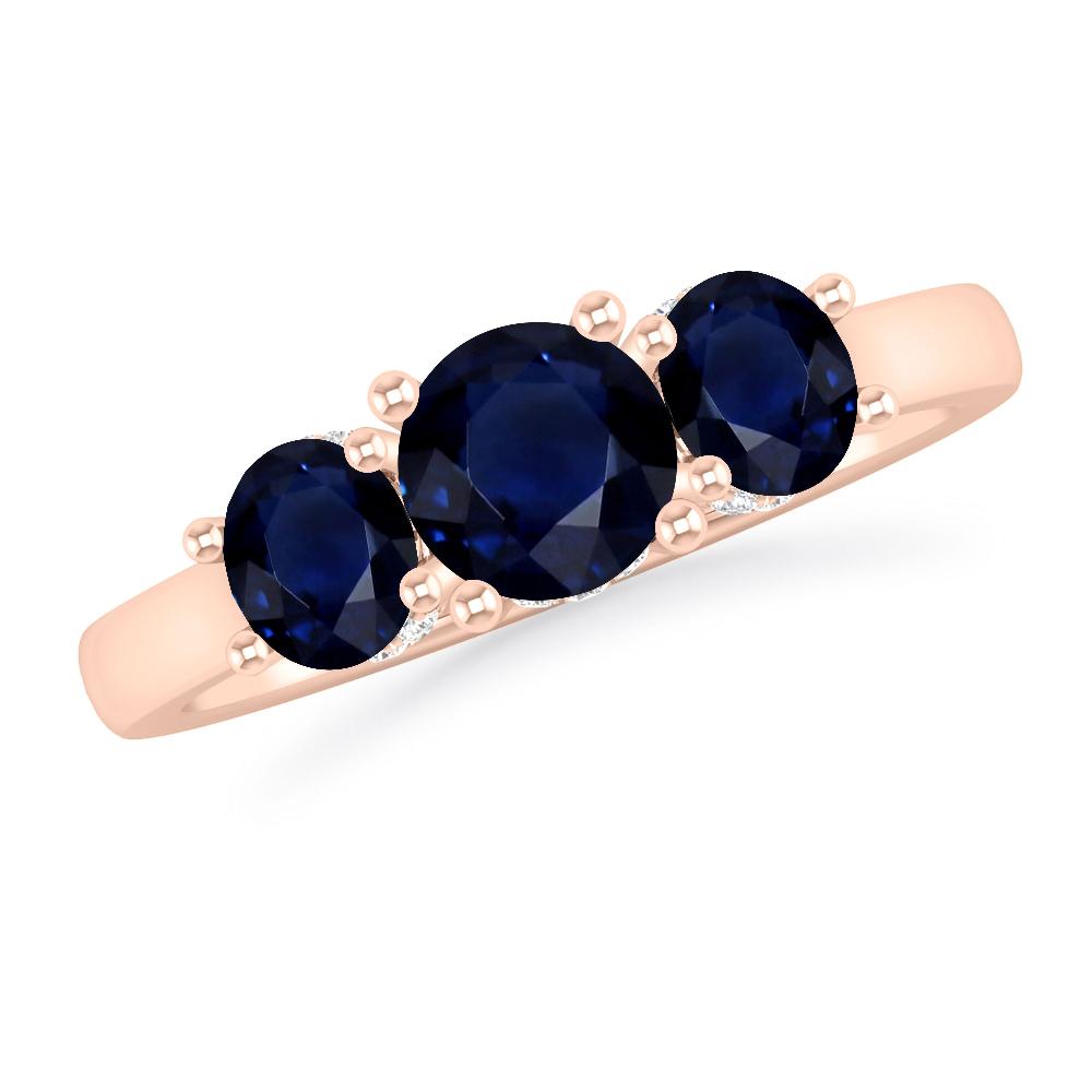 Rose Gold - Sapphire
