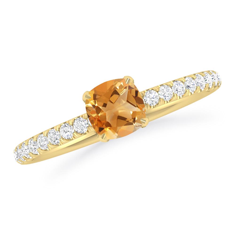 Yellow Gold - Citrine