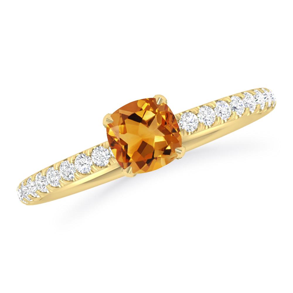 Yellow Gold - Citrine