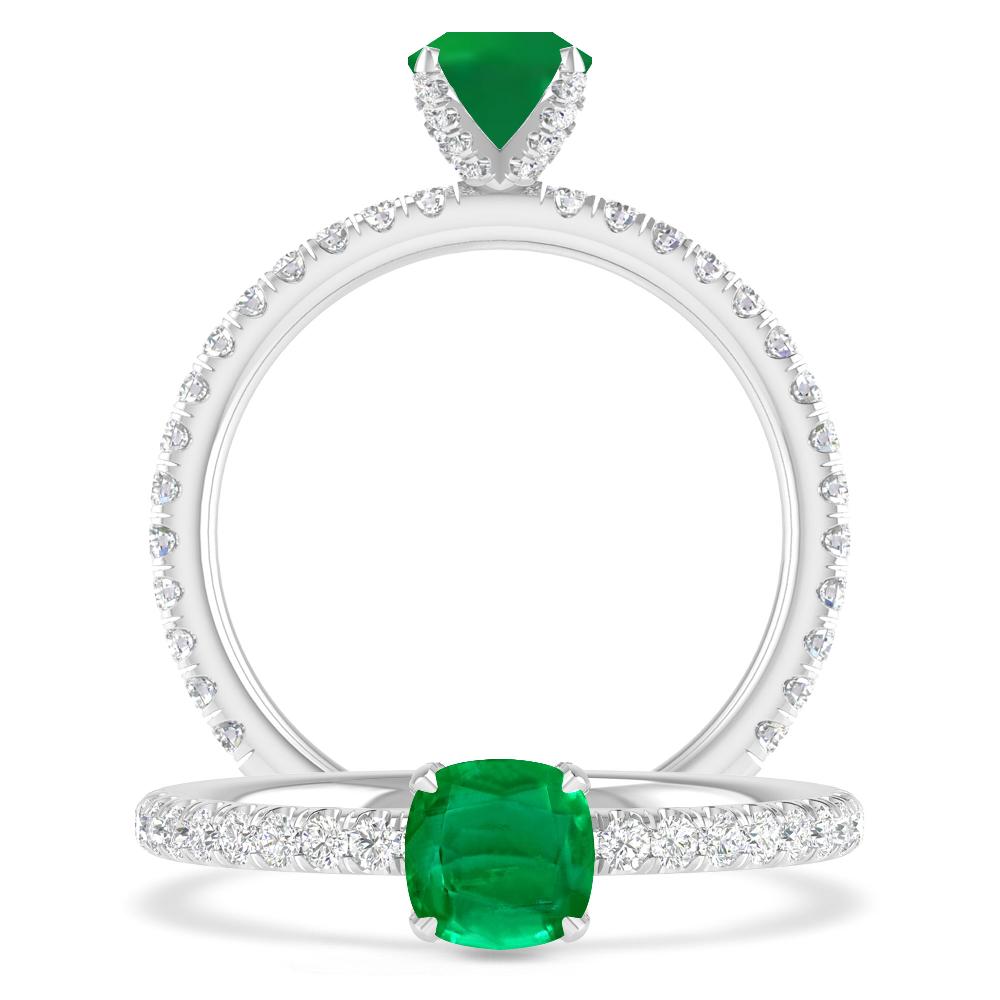 White Gold - Emerald