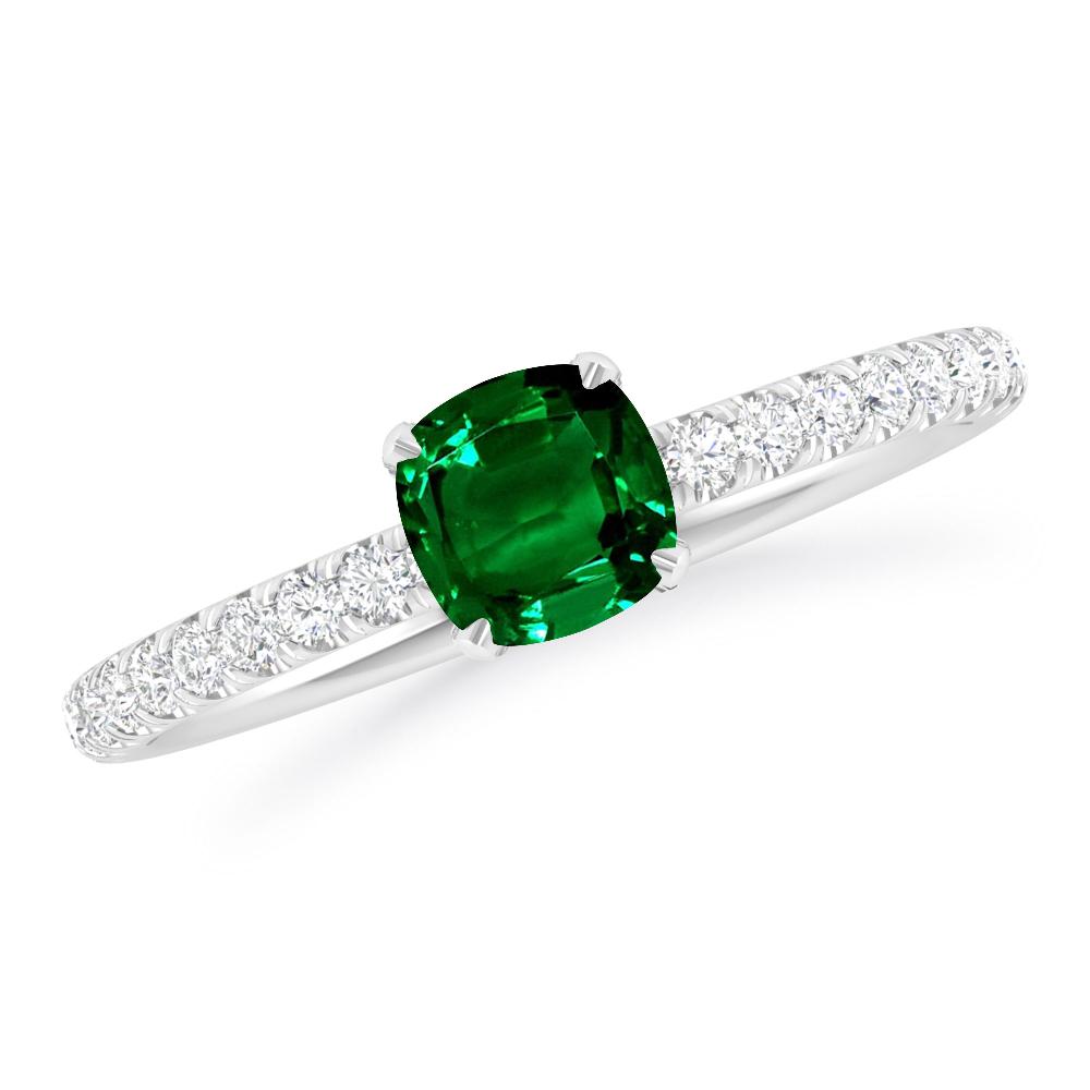 White Gold - Emerald