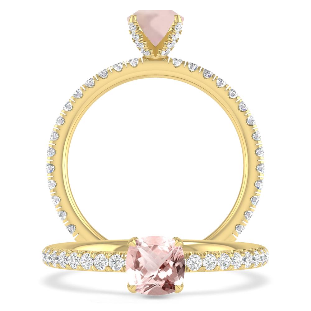 Yellow Gold - Morganite