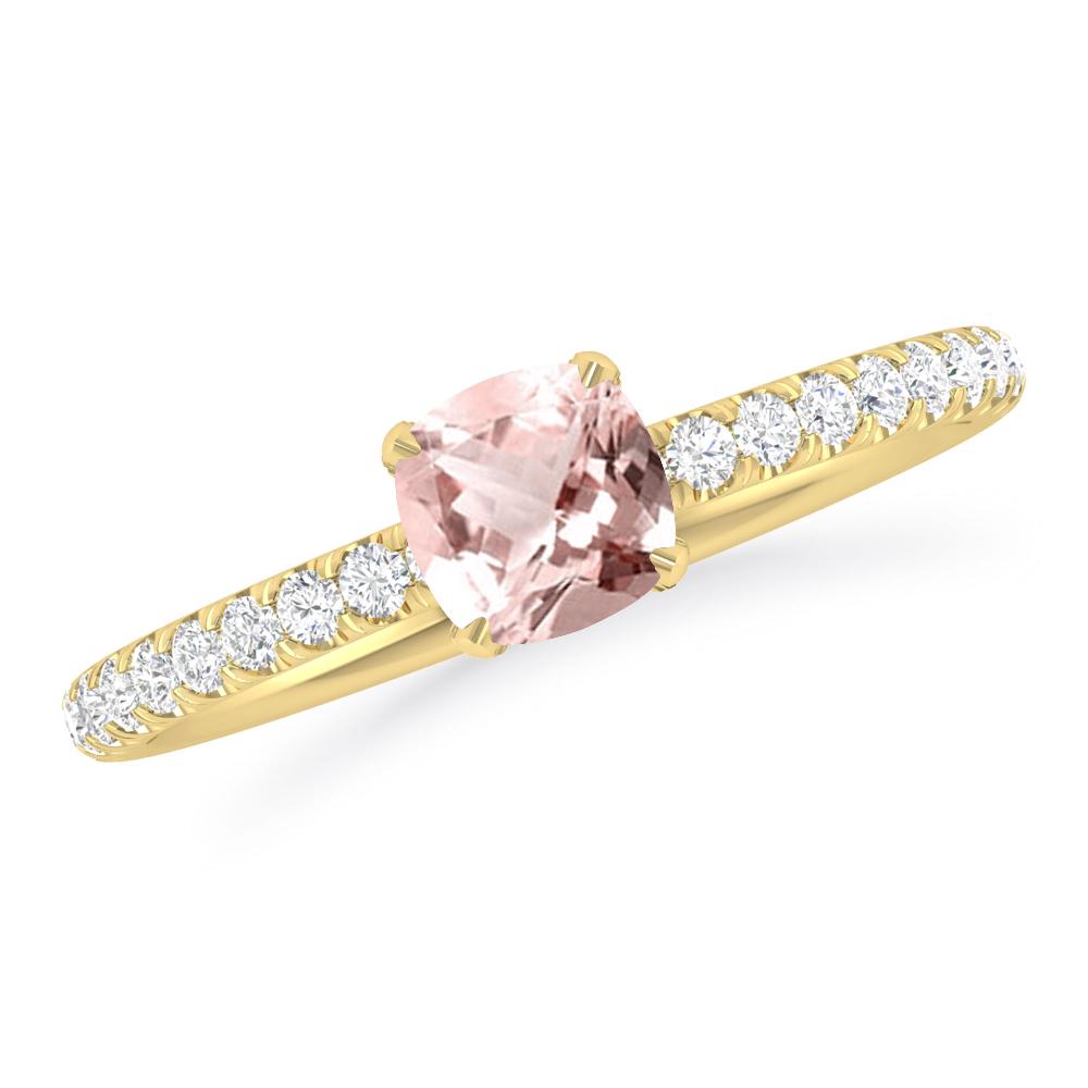 Yellow Gold - Morganite