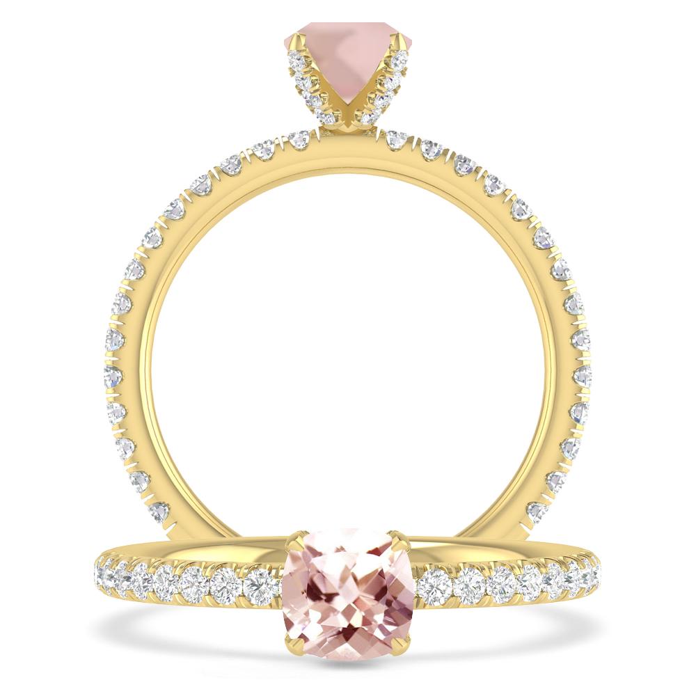 Yellow Gold - Morganite