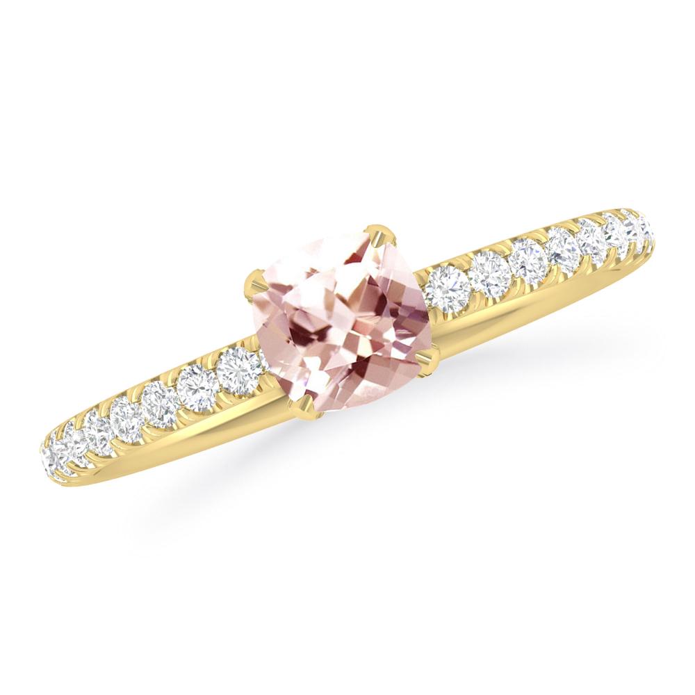 Yellow Gold - Morganite