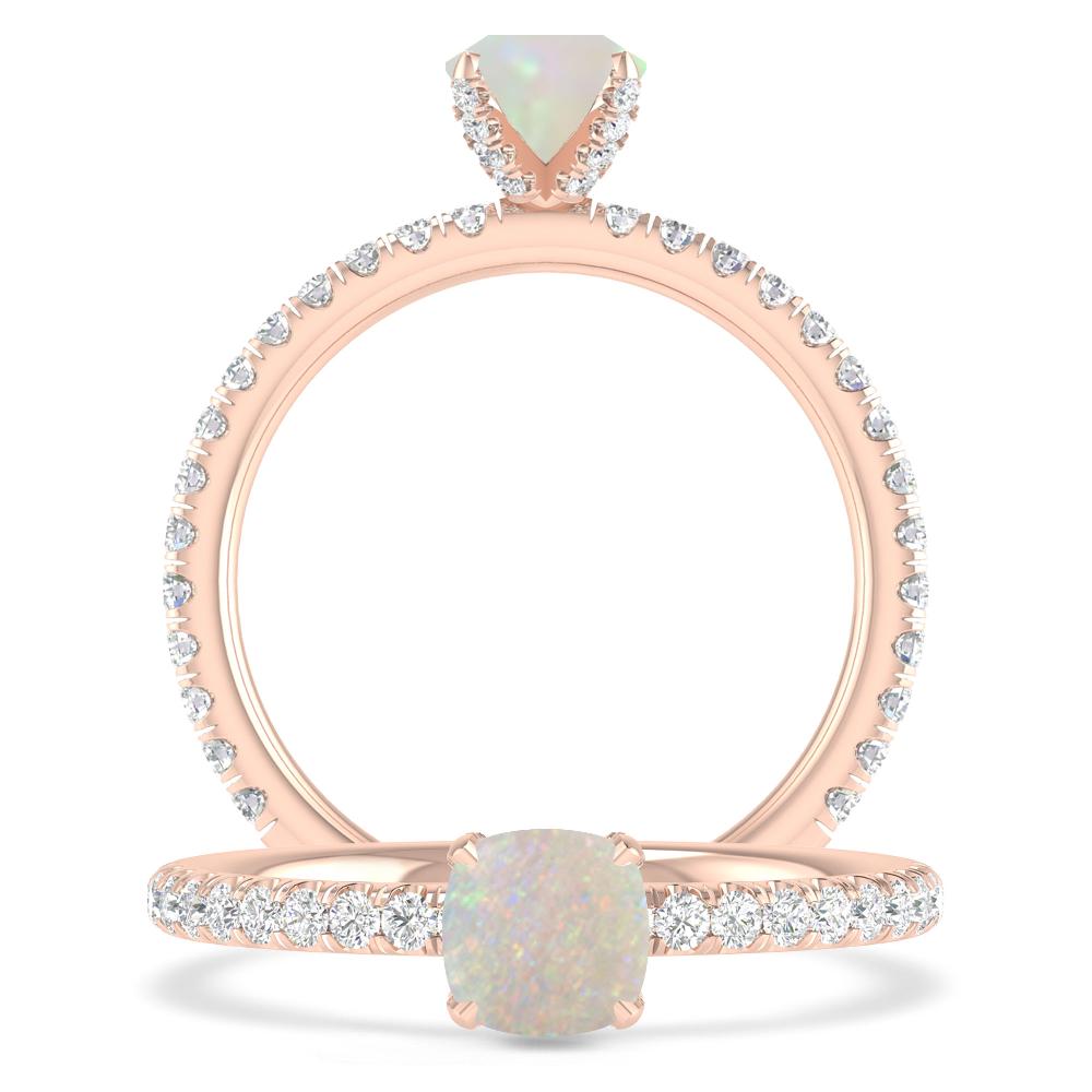 Rose Gold - Opal