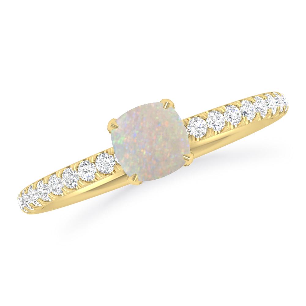 Yellow Gold - Opal