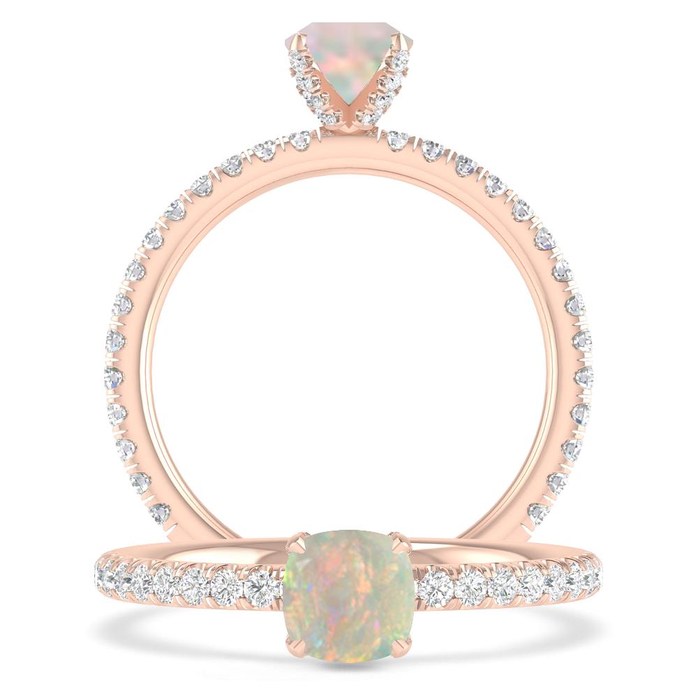 Rose Gold - Opal