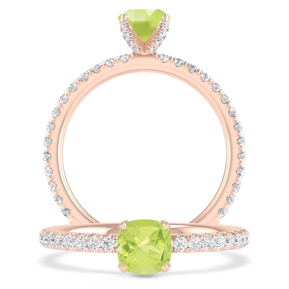 Rose Gold - Peridot