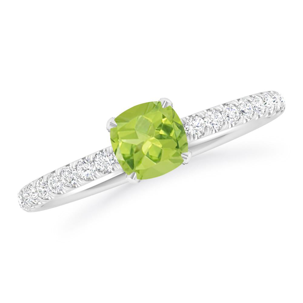 White Gold - Peridot