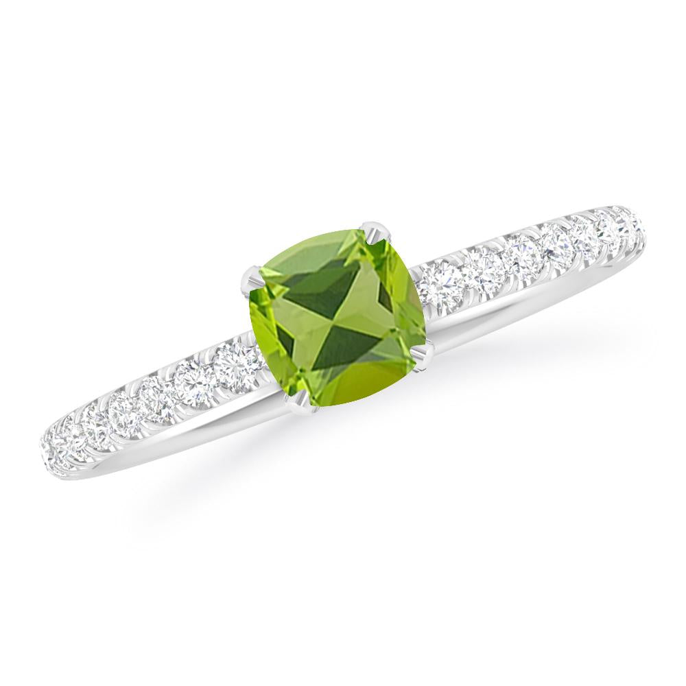 White Gold - Peridot