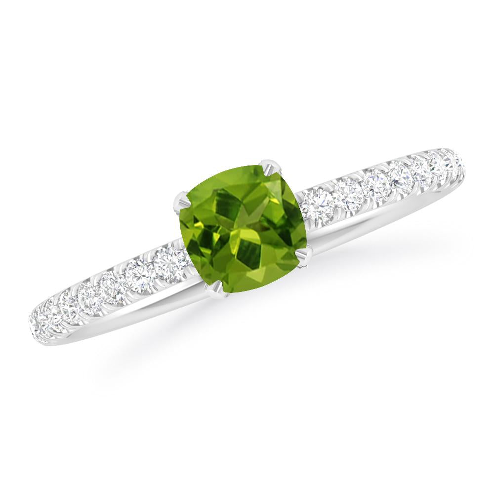 White Gold - Peridot