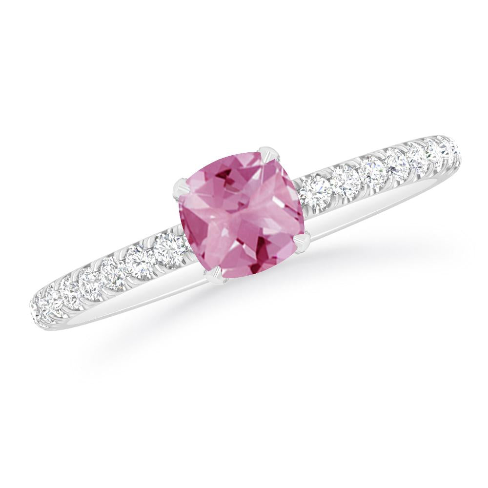 White Gold - Pink Tourmaline