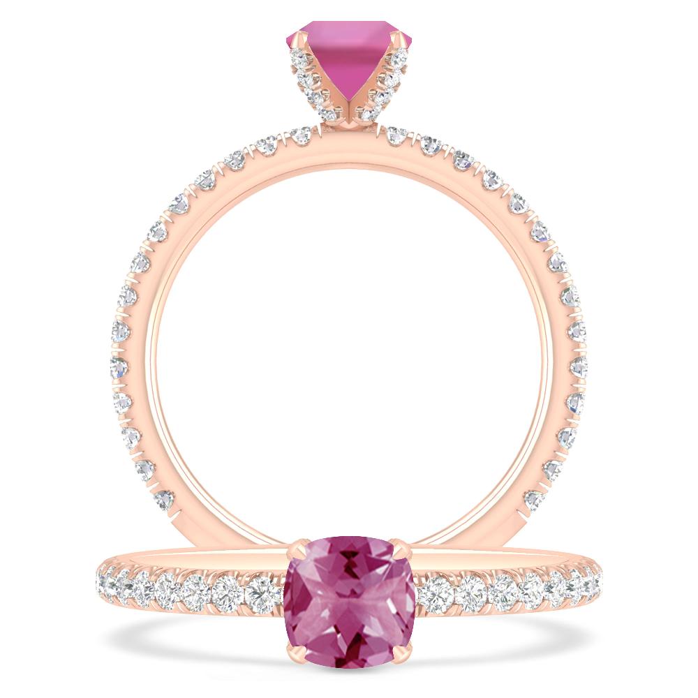 Rose Gold - Pink Tourmaline