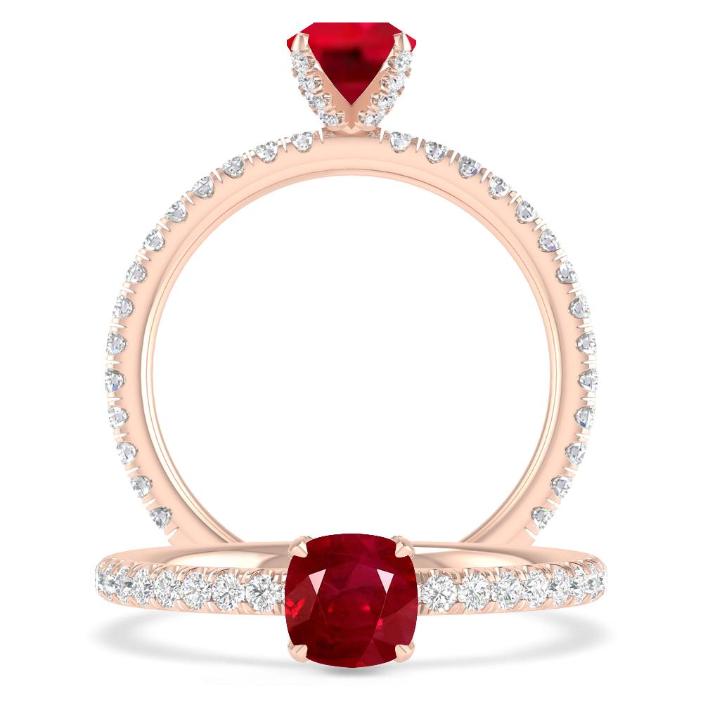 Rose Gold - Ruby