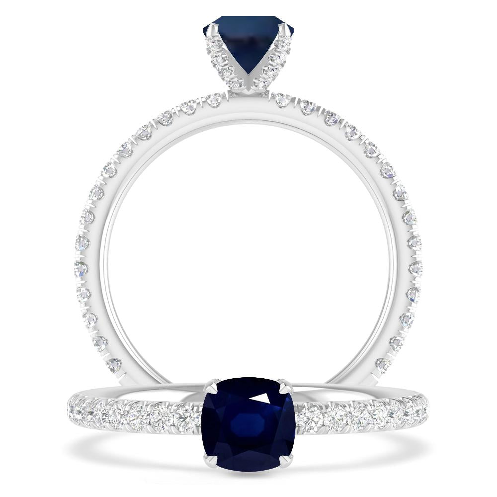 White Gold - Sapphire