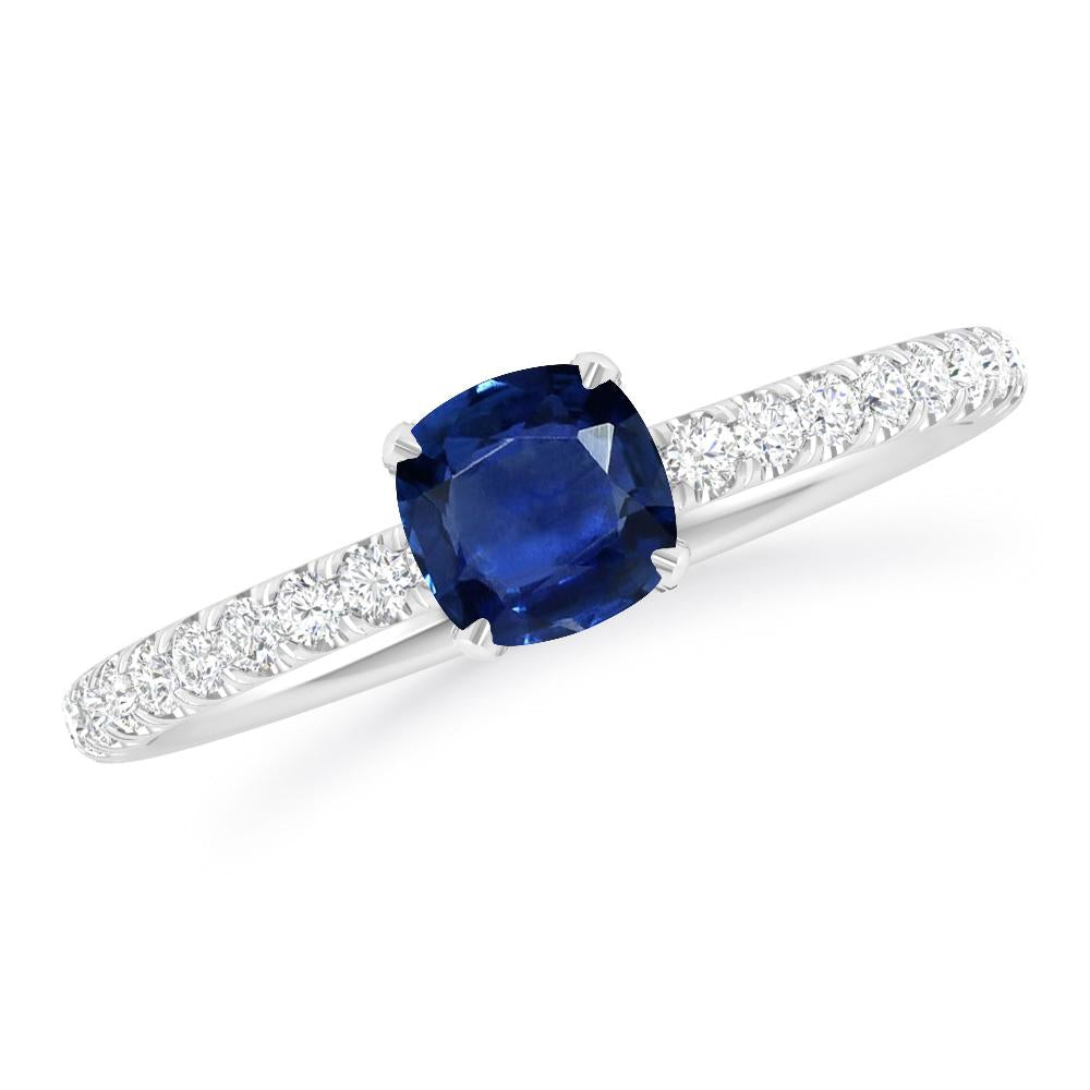 White Gold - Sapphire