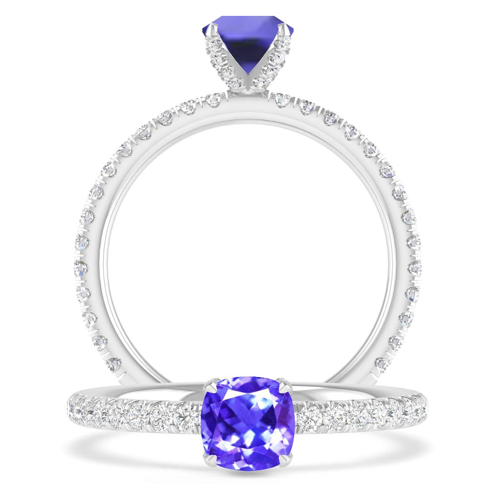 White Gold - Tanzanite