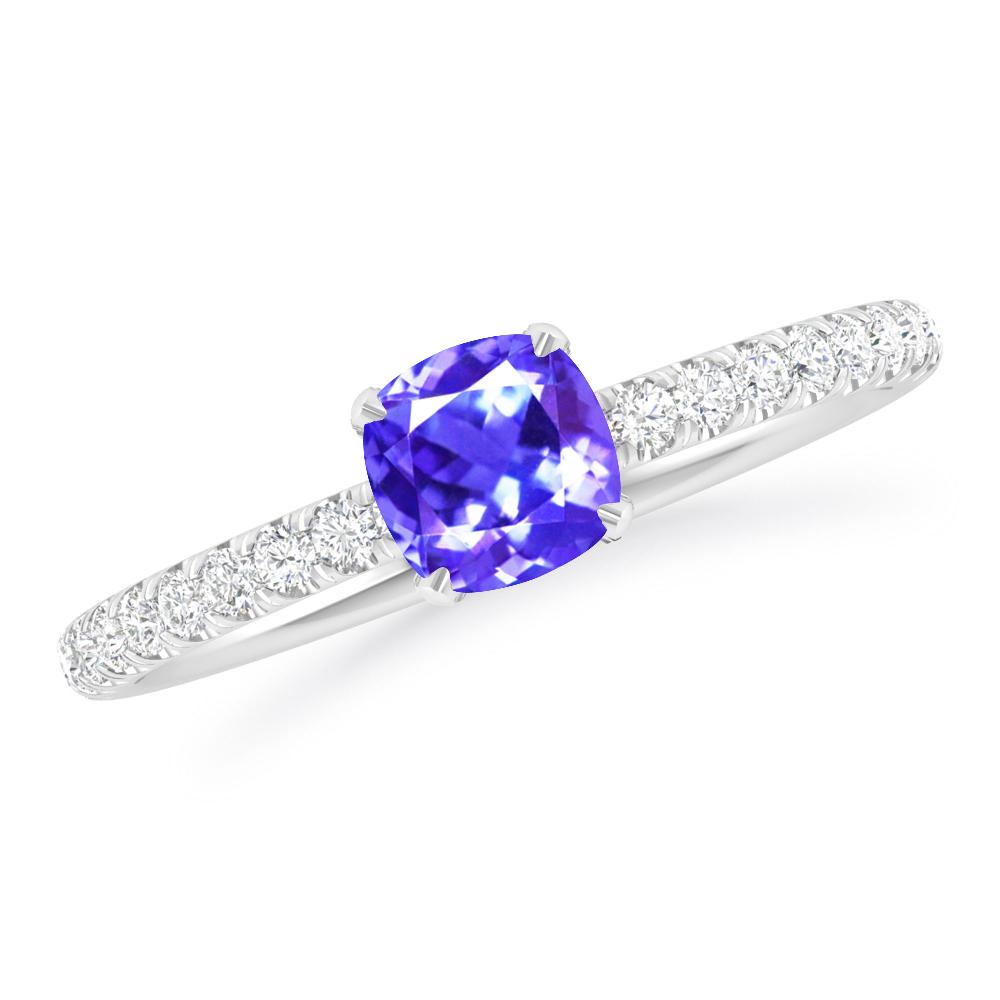 White Gold - Tanzanite