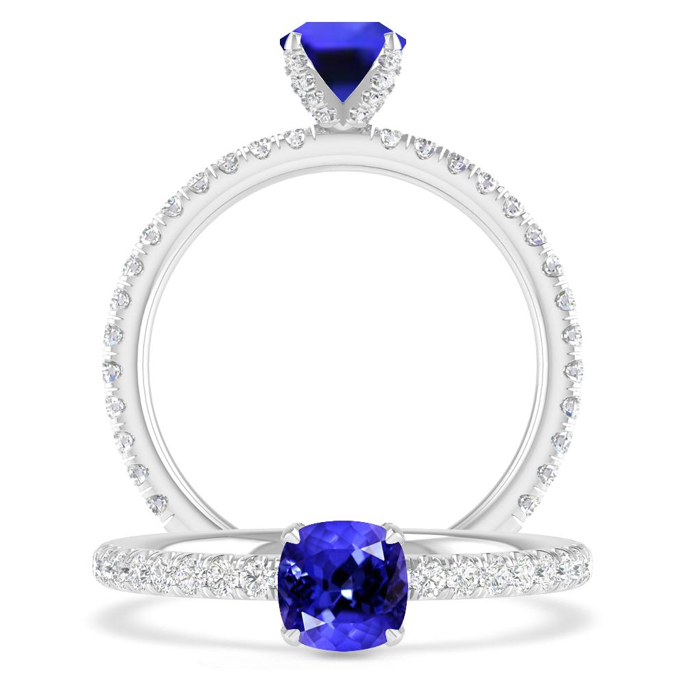 White Gold - Tanzanite