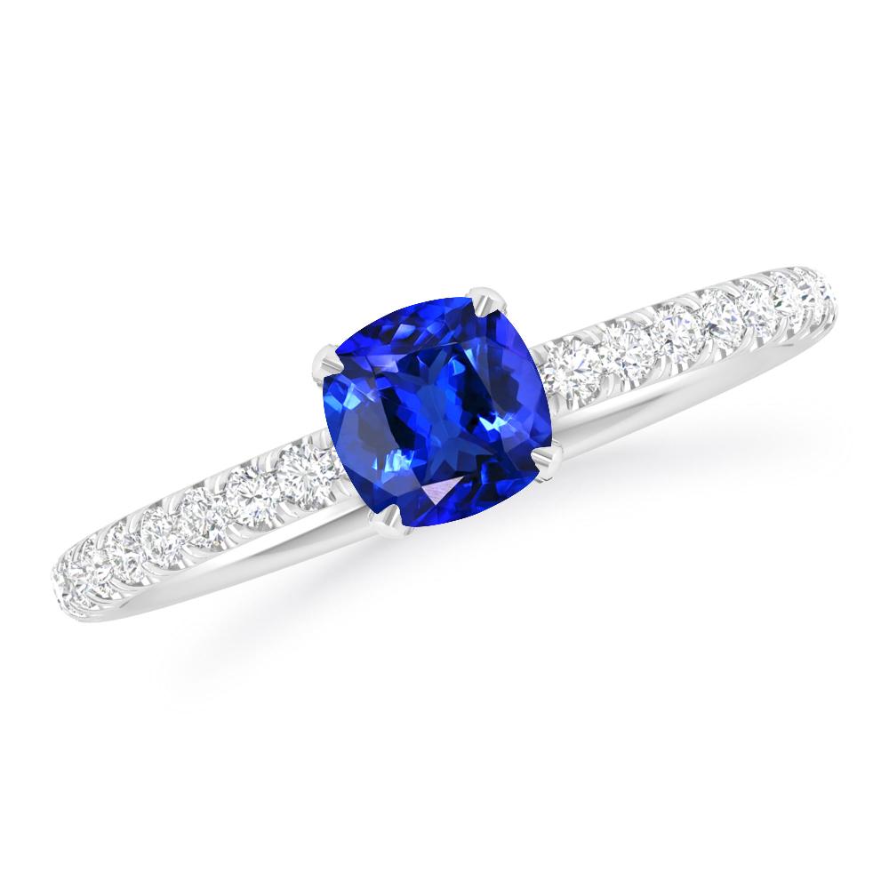 White Gold - Tanzanite