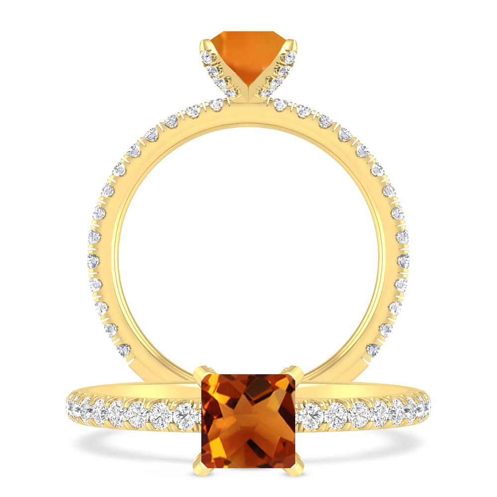 Yellow Gold - Citrine