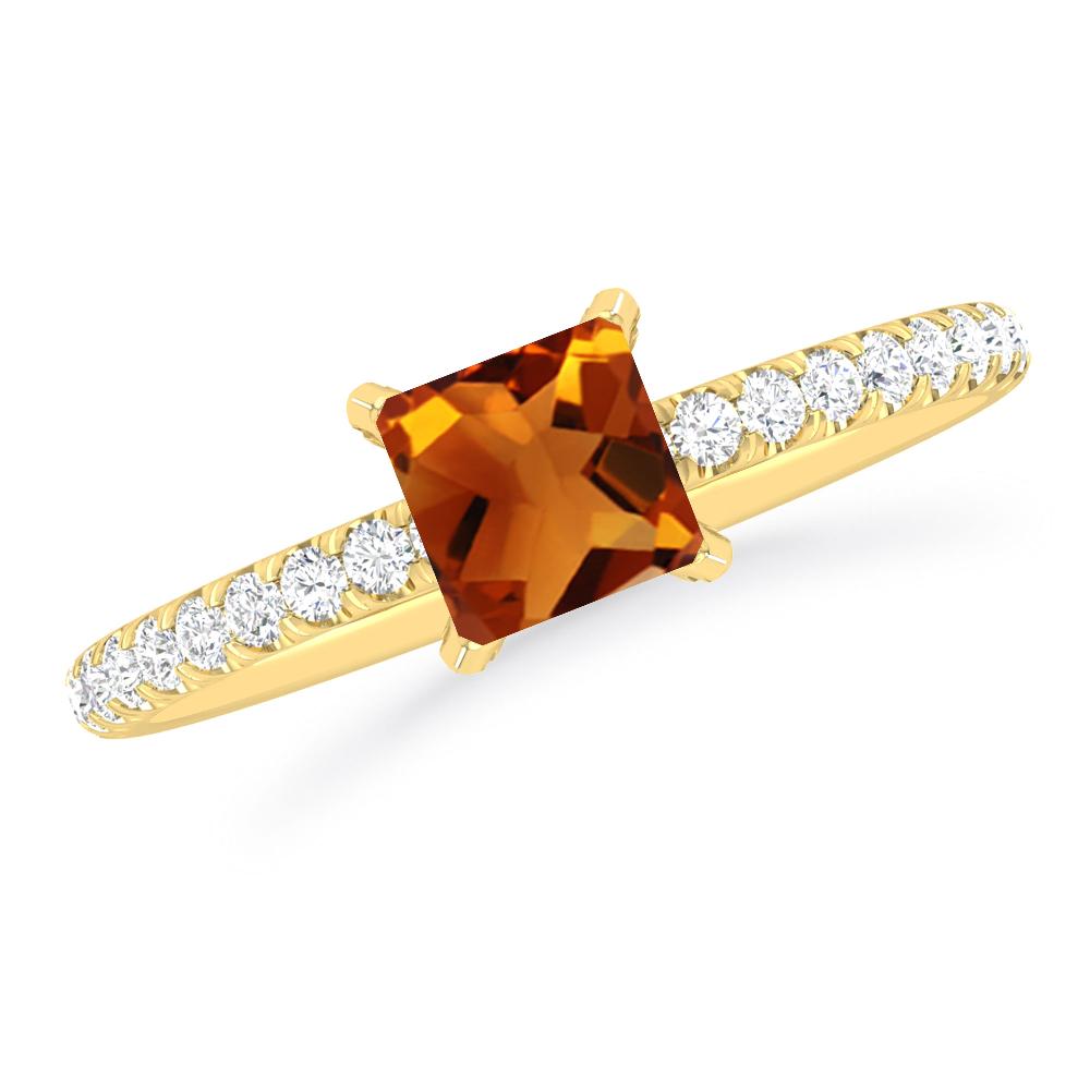 Yellow Gold - Citrine