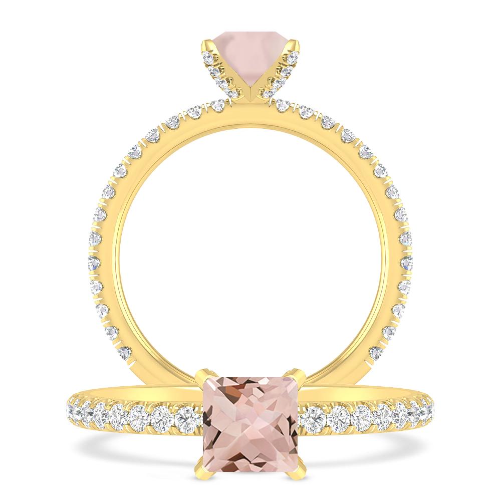 Yellow Gold - Morganite