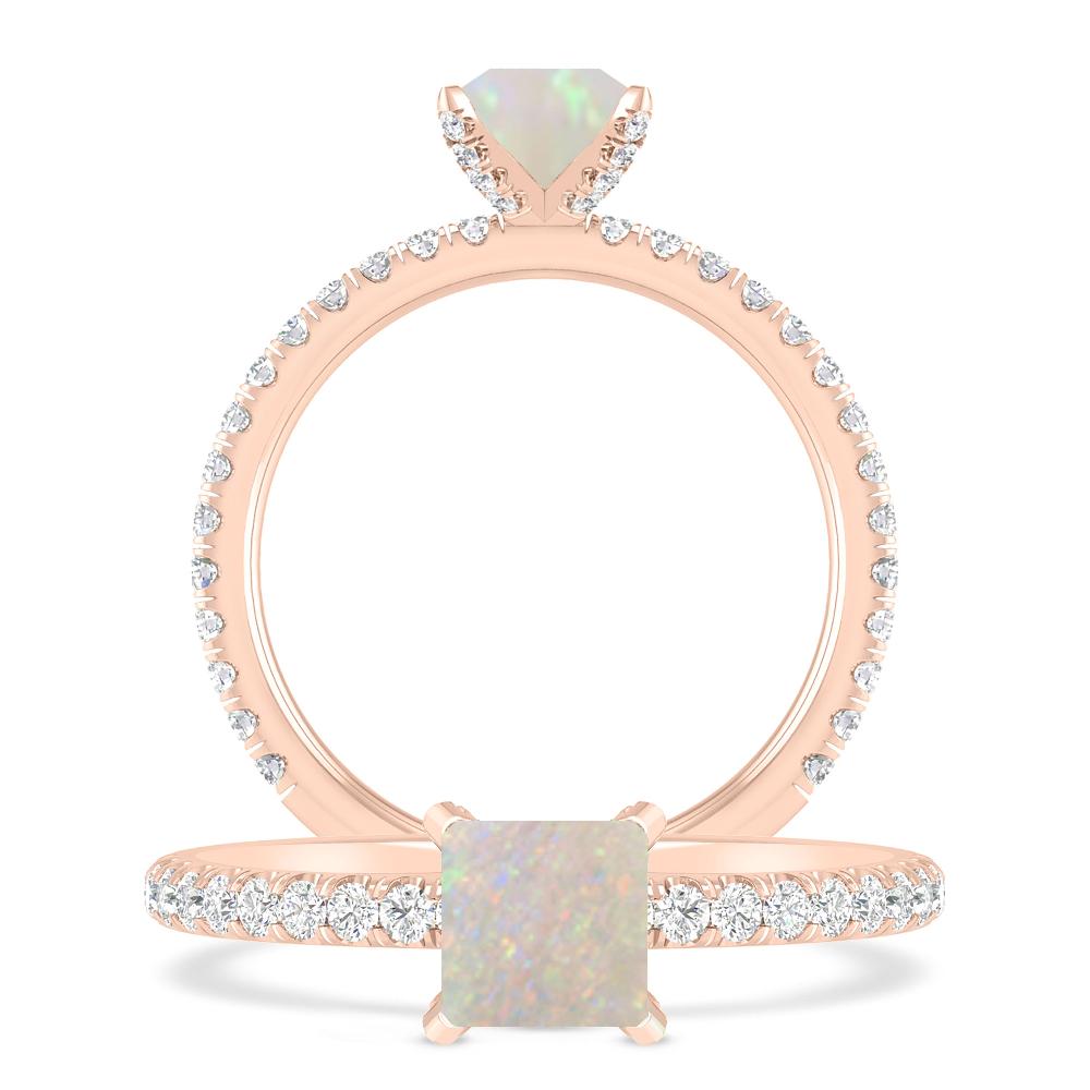 Rose Gold - Opal