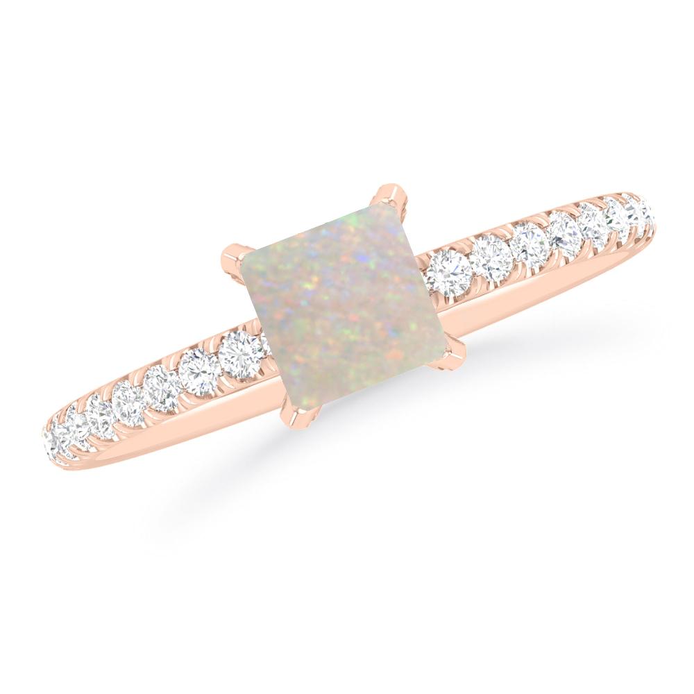 Rose Gold - Opal