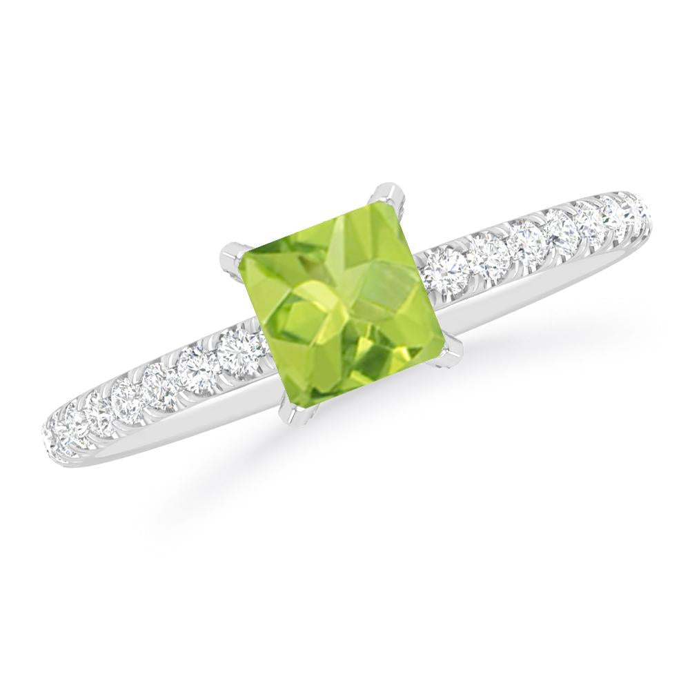 White Gold - Peridot