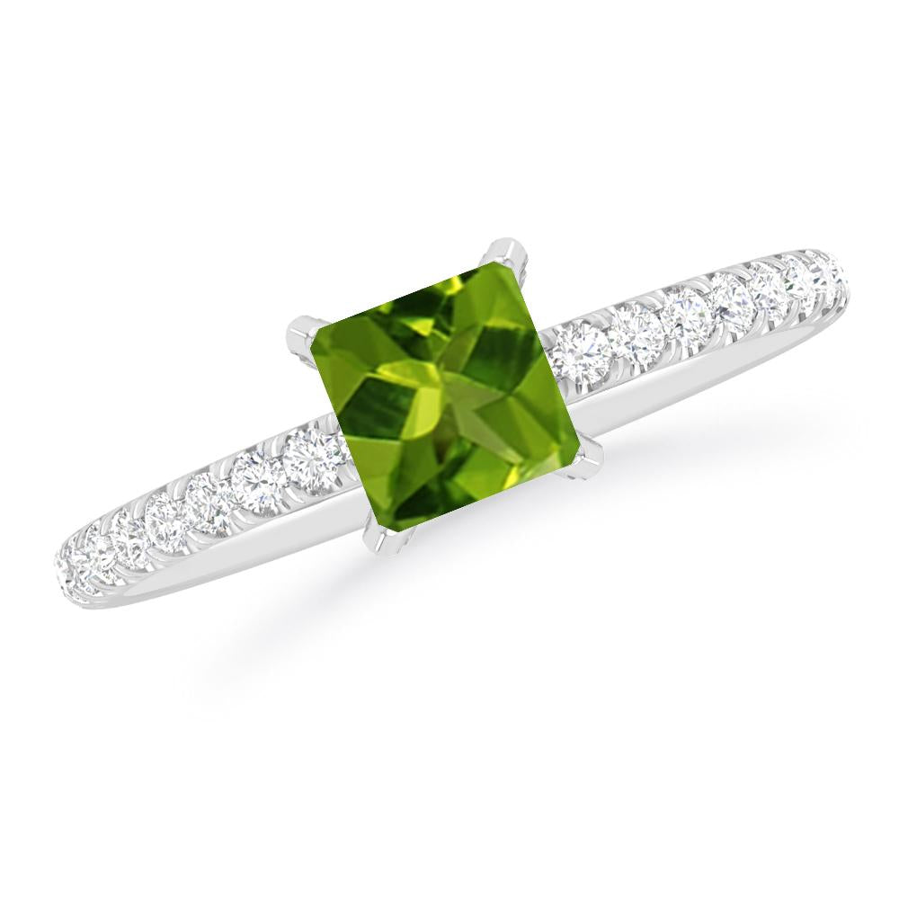 White Gold - Peridot