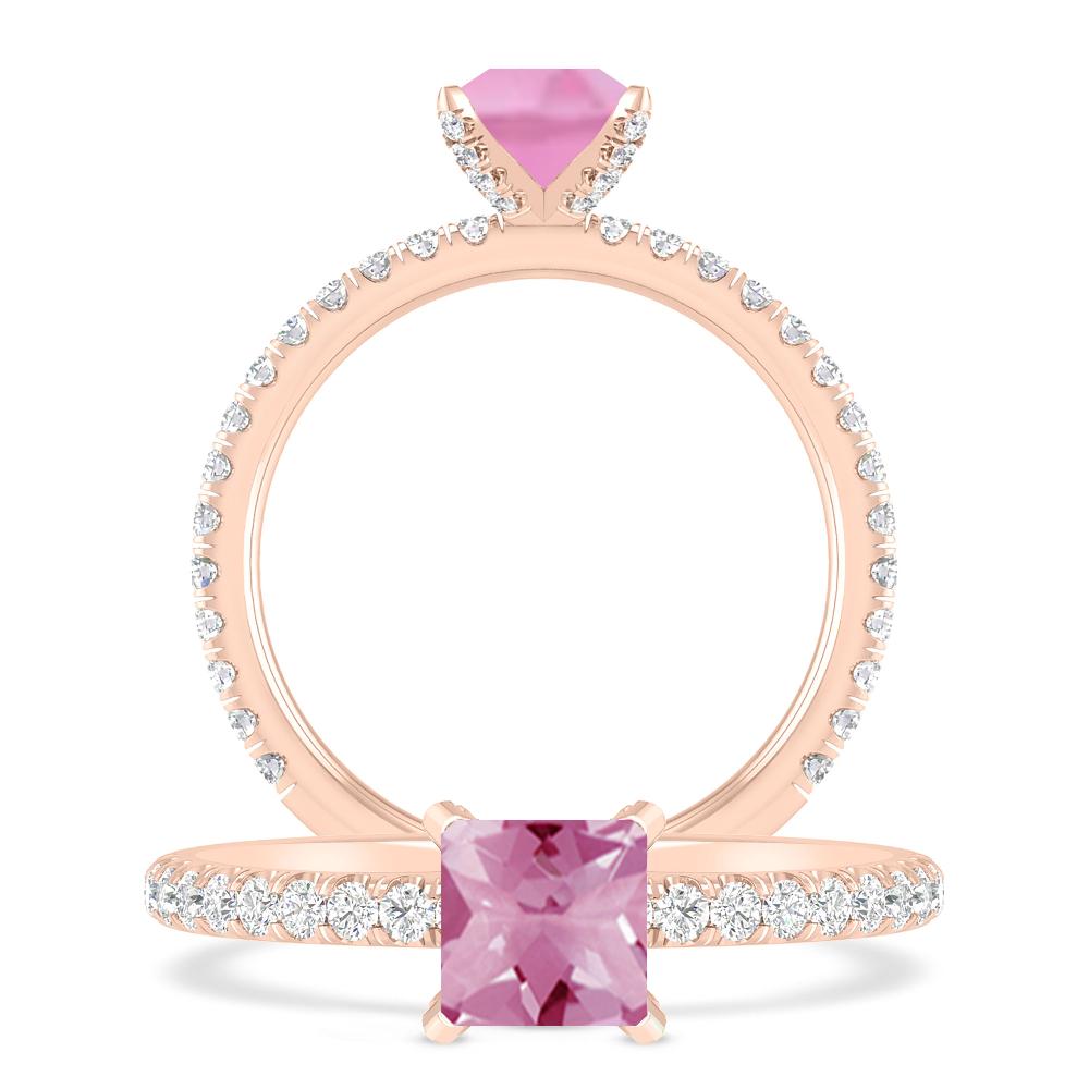 Rose Gold - Pink Tourmaline