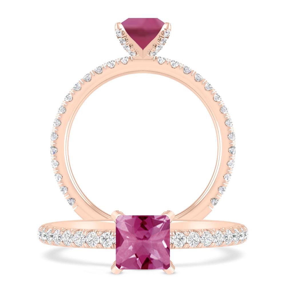 Rose Gold - Pink Tourmaline