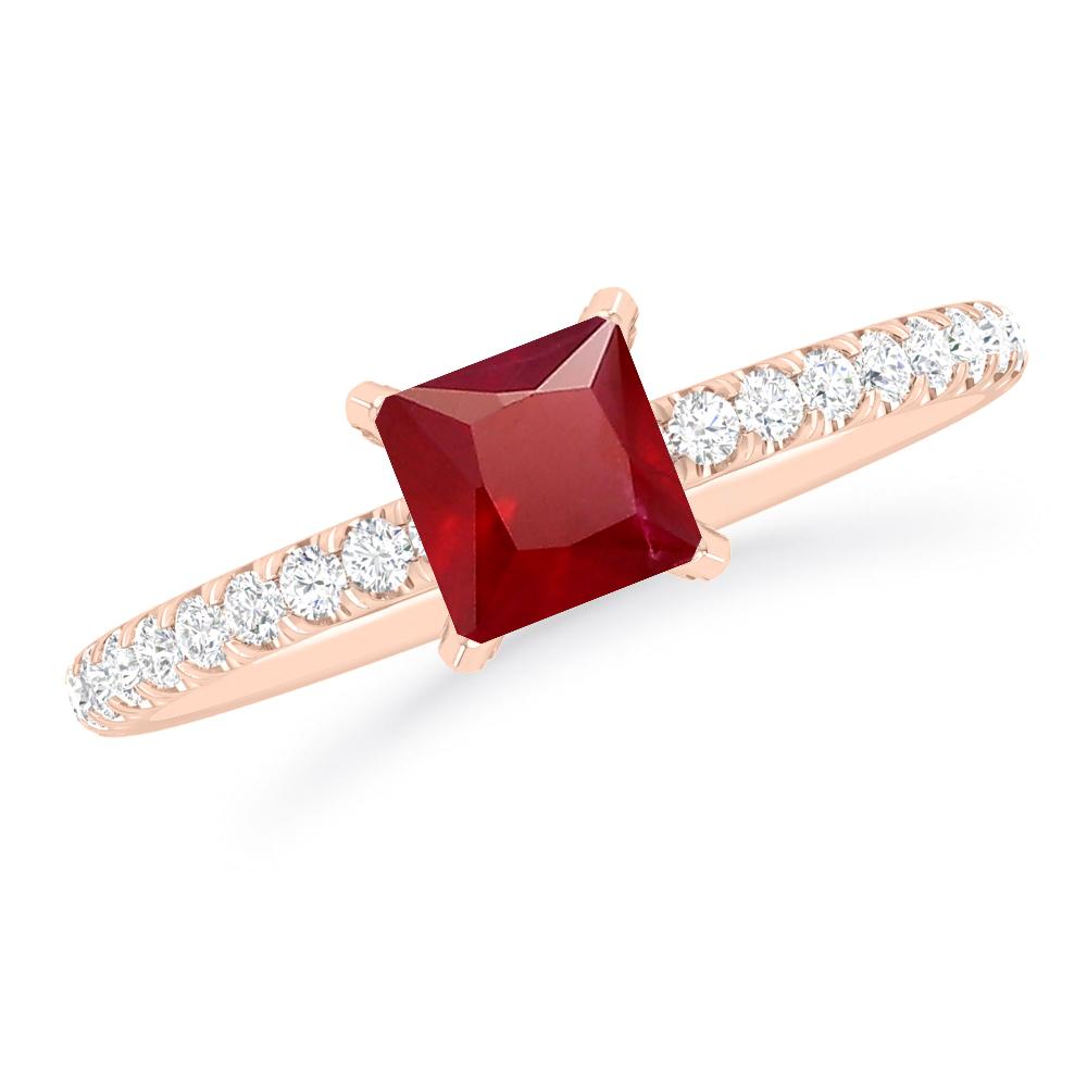 Rose Gold - Ruby