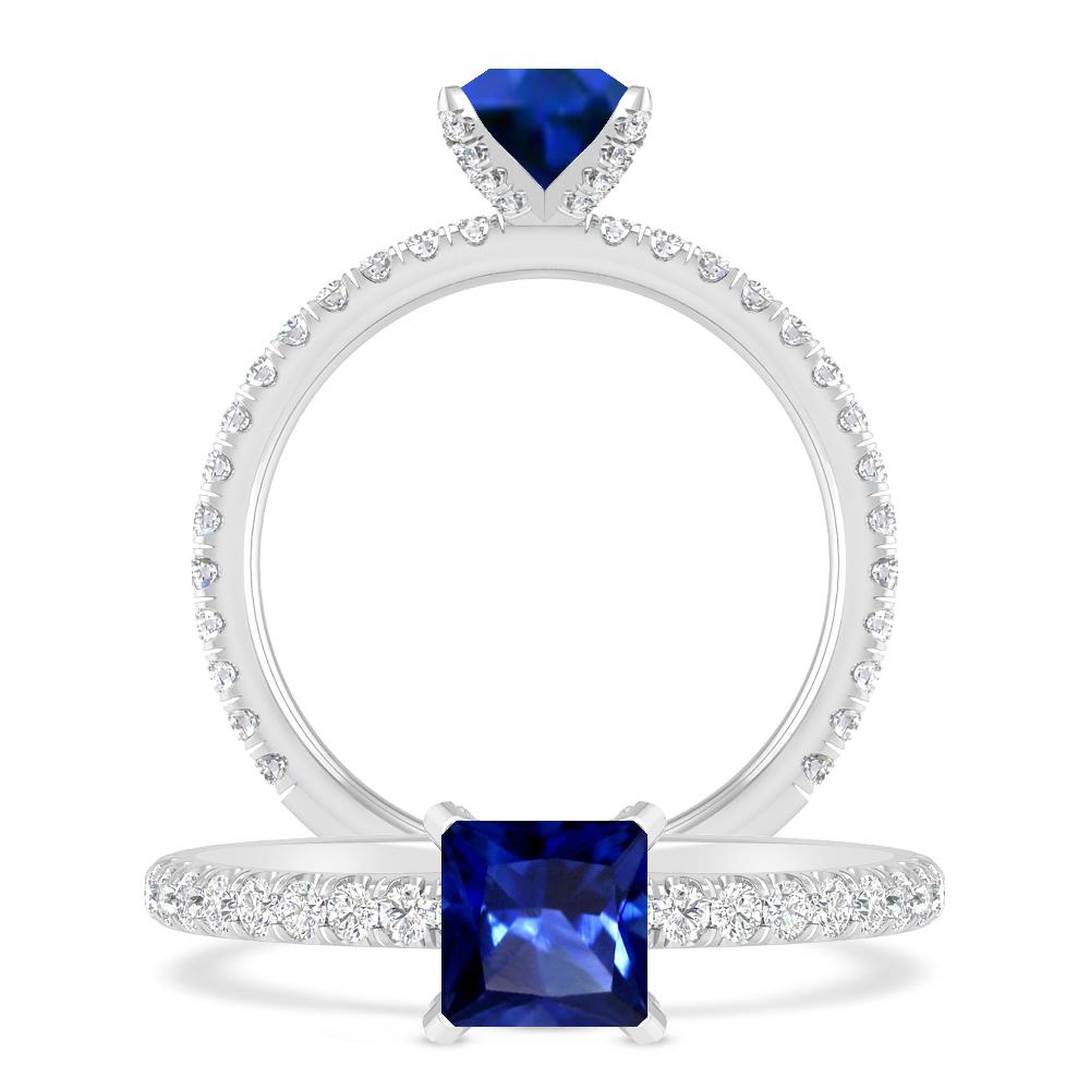 White Gold - Sapphire