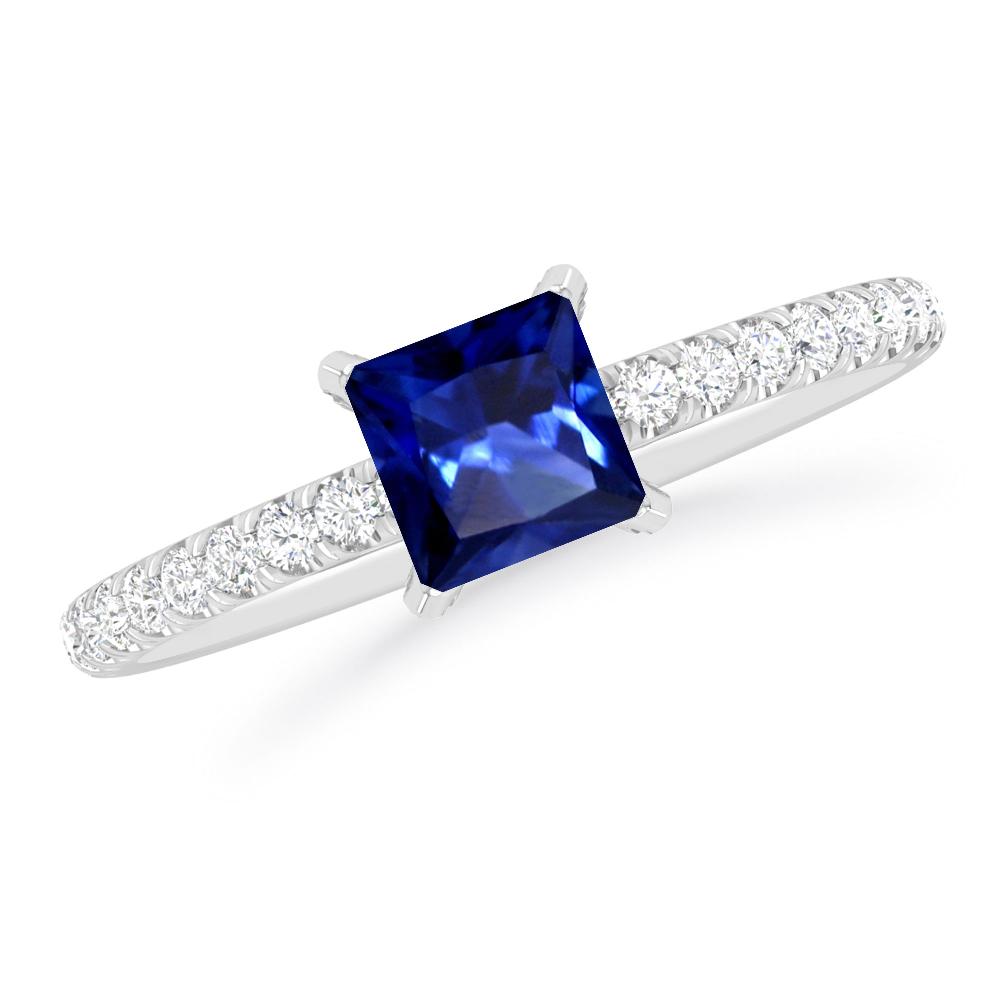 White Gold - Sapphire