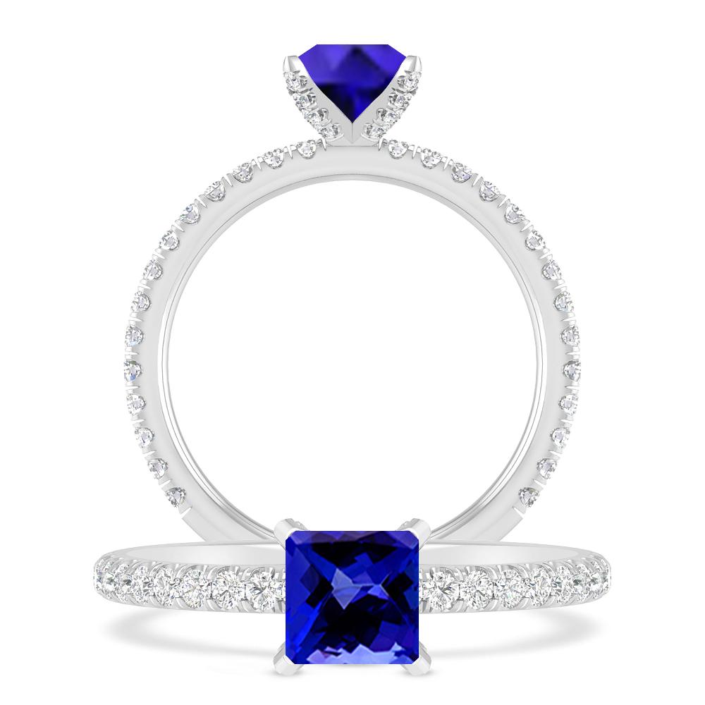 White Gold - Tanzanite