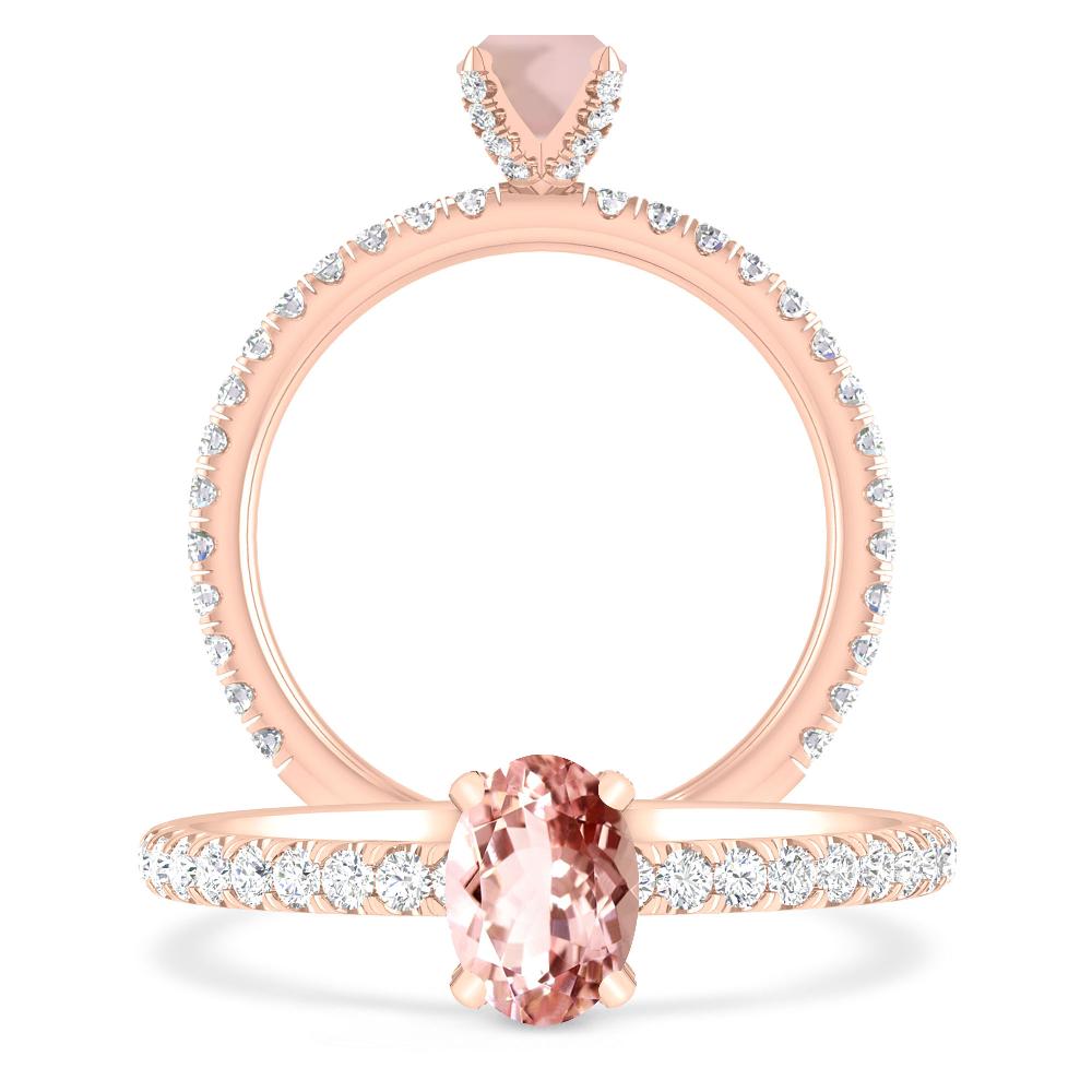 Rose Gold - Morganite