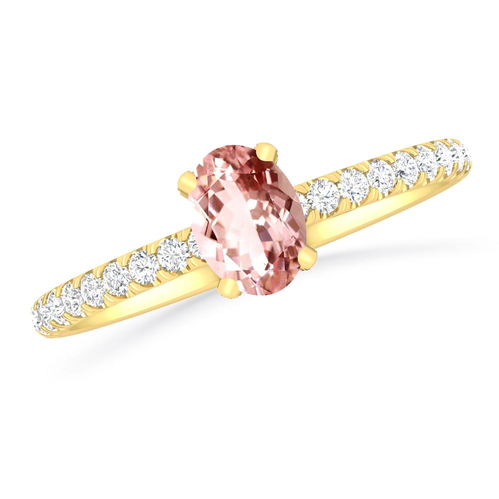 Yellow Gold - Morganite