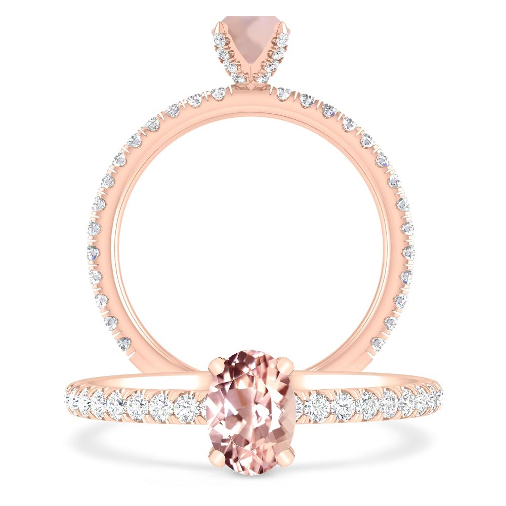 Rose Gold - Morganite